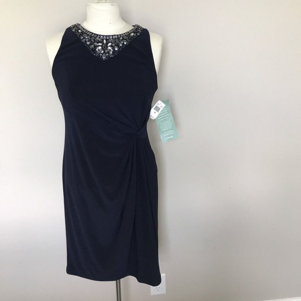 DJ-Jaz Navy Midi Dress
